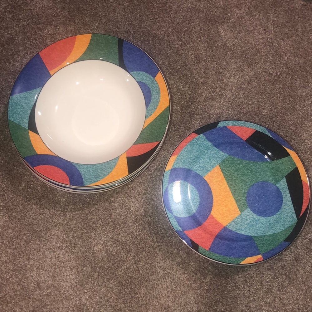 Victoria Beale Plates &‎ Bowls (set of 6)